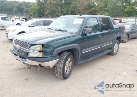 2004 Chevrolet Avalanche 1500 из США, поврежденный, VIN 3GNEK12T94G148461